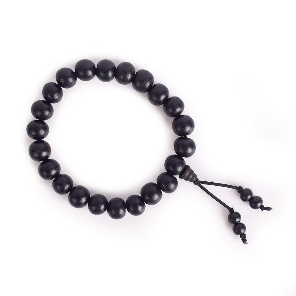 10mm Govt. Certified Karungali Bracelet with Gloss Finish