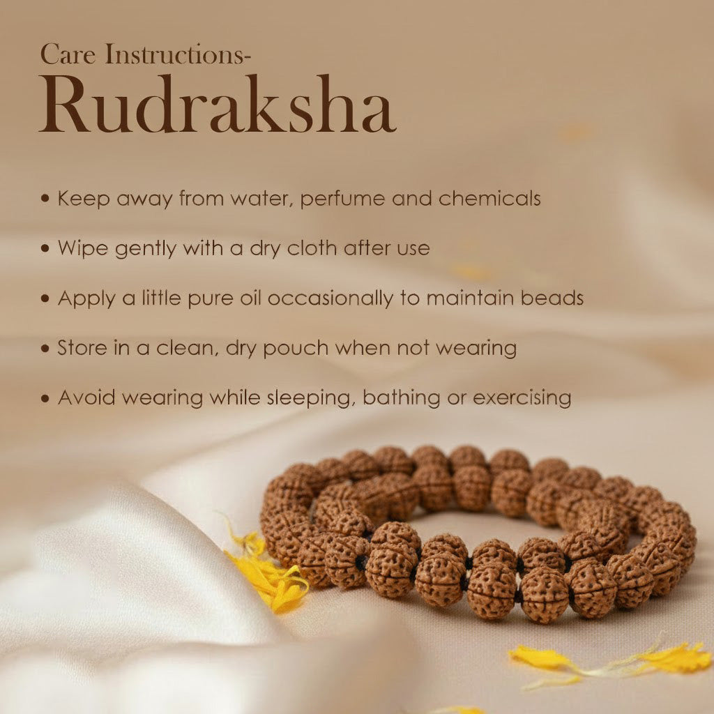 1 Mukhi Rudraksha Mala With Silver Capping Certified & Authentic