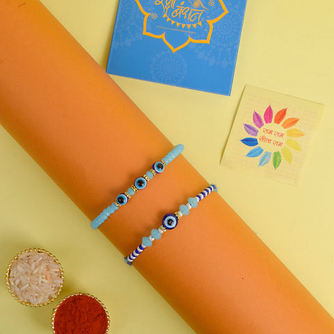 Set of 2 Traditional Rakhis for Brothers with Roli Chawal and Ram Sita Stickers β Raksha Bandhan Gift Pack. Indiaβs Largest Pooja Accessories Brand - www.satvikstore.in