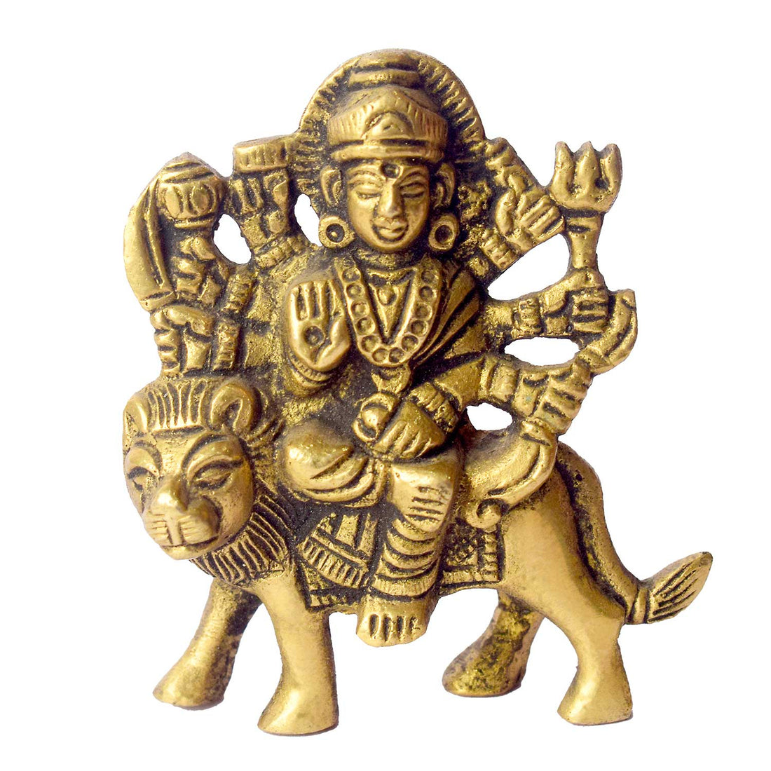 2.8 Inch Maa Durga’s Divine Presence in Your Car