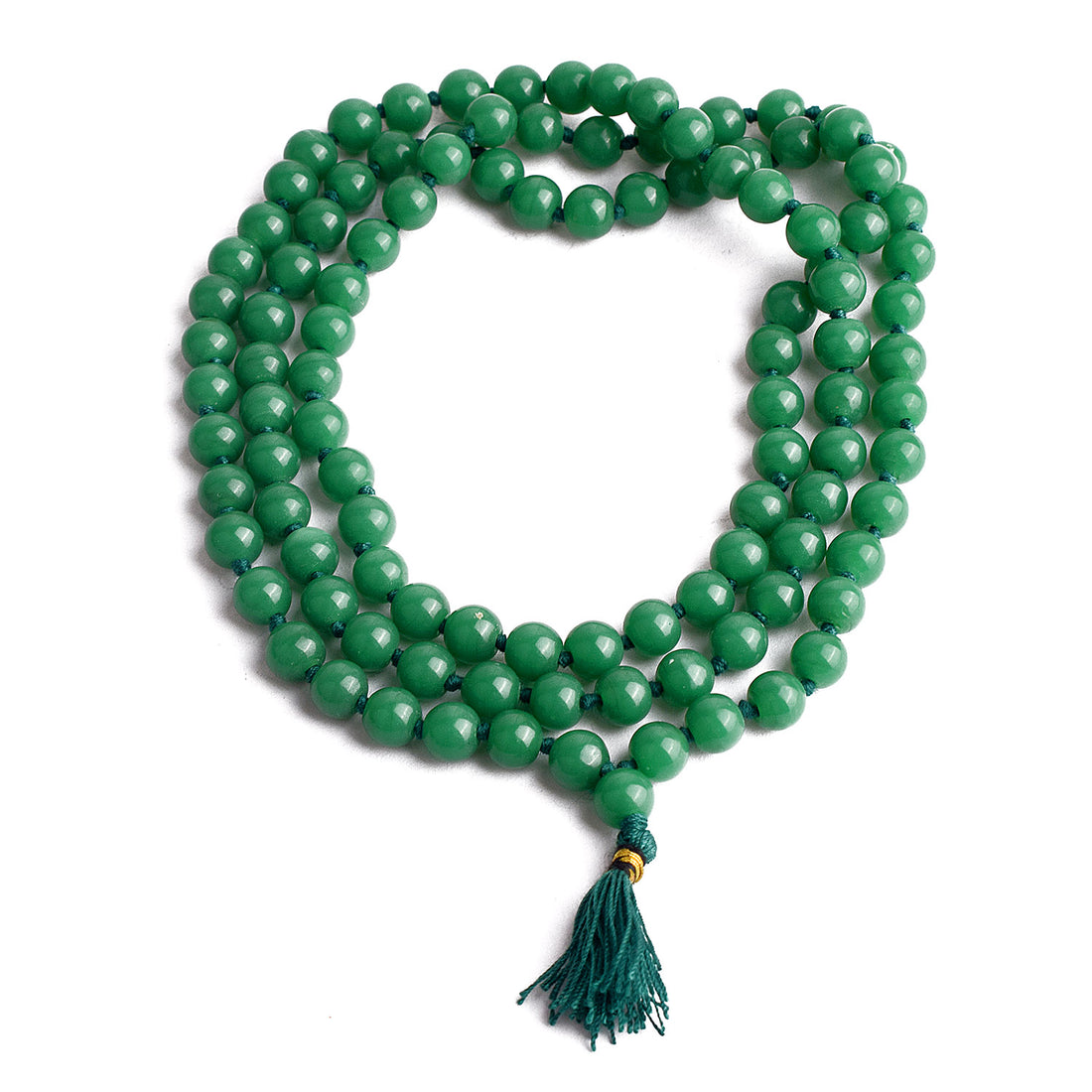 Hakik Jap Mala (Green) 8mm
