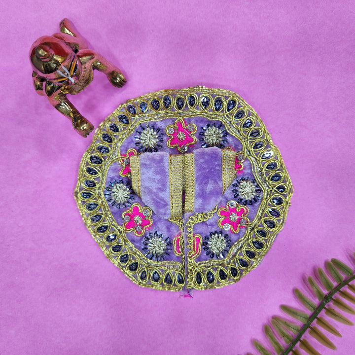 Elegant Traditional Laddu Gopal Dress No.1 for Kanha Ji with vibrant detailing – India’s Largest Pooja Accessories Brand – www.satvikstore.in