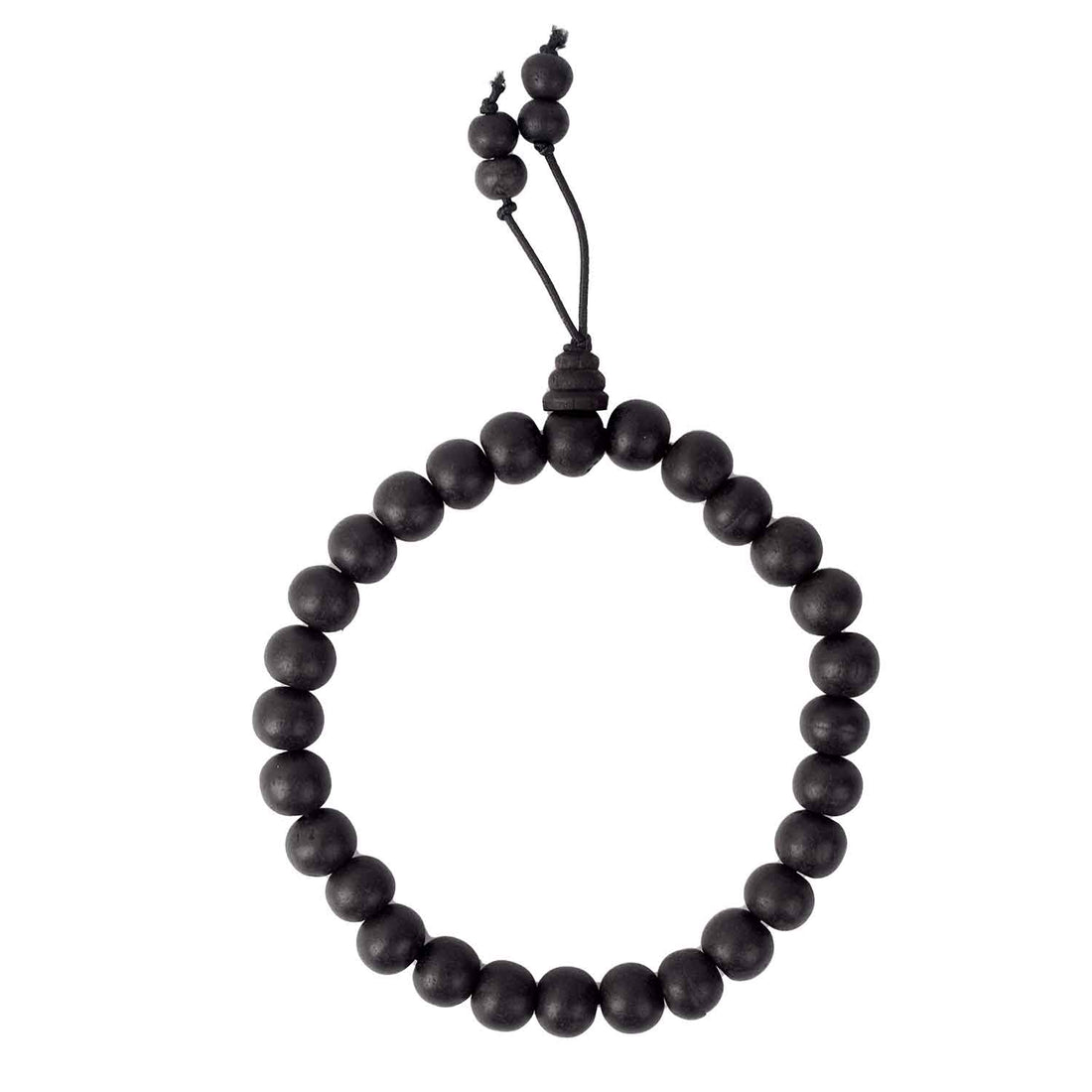 8mm Govt. Certified Karungali Bracelet with Matt Finish