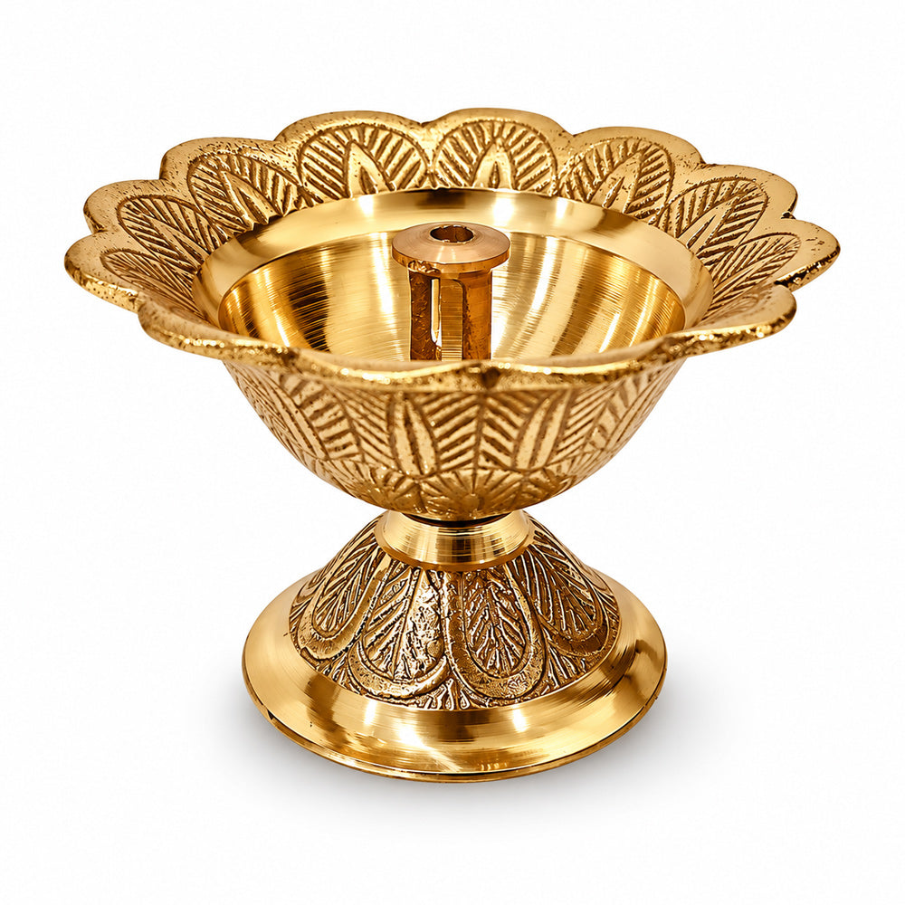 Designer Brass Devdas Akhand Diya
