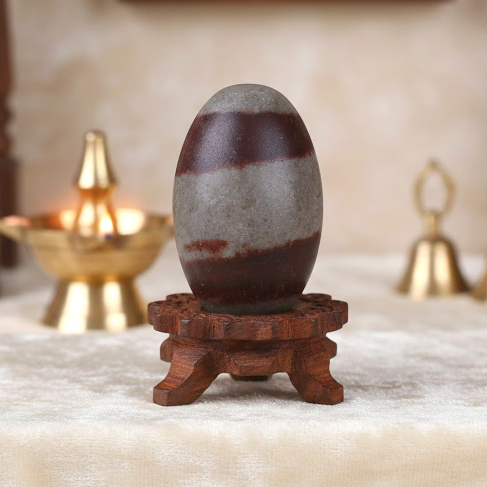 Narmadeshwar Shivling for Worship – Natural Shiva Lingam from Narmada River – India’s Largest Pooja Accessories Brand – www.satvikstore.in