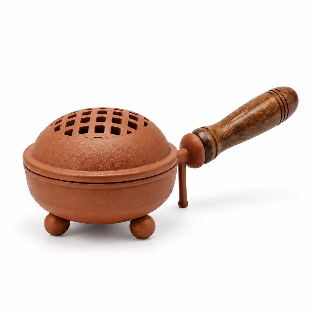 Herbal Hawan Cups with Smokey Dhoop Burner Combo