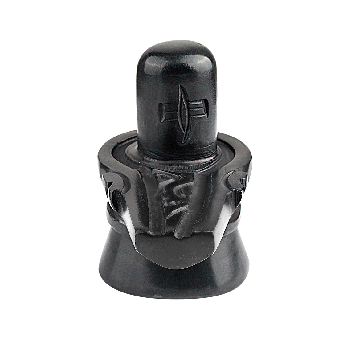 Black Stone Shivling (10cms)