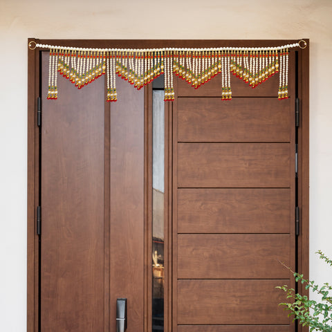 Beautiful Colorful Beades Toran Bandhanwar For Entrance Door