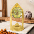 Vastu Pyramid (7.5x4 inch) made of copper and zinc alloy—designed to correct Vastu defects, balance energy flow, and radiate positivity throughout your space. India’s Largest Pooja Accessories Brand - www.satvikstore.in
