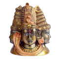 11.4 inch detailed brass Shiv Ji idol, showcasing intricate craftsmanship and divine representation of Lord Shiva. India’s Largest Brass Idols Brand - www.satvikstore.in
