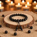 10mm Government Certified Karungali Bracelet with Gloss Finish – Premium Spiritual Rudraksha Mala for Protection, Focus, and Positive Energy. India’s Largest Pooja Accessories Brand - www.satvikstore.in