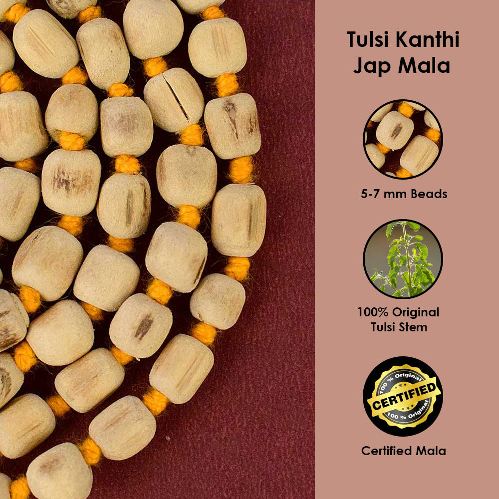 100% Original Tulsi Kanthi Jap Mala Superfine Quality