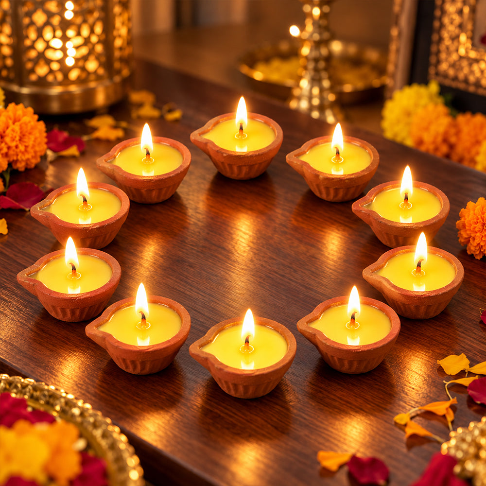 45 Min, Cow Ghee Diya (Nitya Jyot)