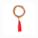 5 Mukhi Pathariya Rudraksha Mala 108 Beads 6mm