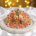Size 2 Colour Stones Embroidered Laddu Gopal Dress