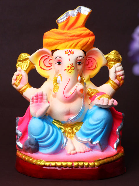 8 Inch Buddhividhata Eco-Friendly Ganesha Idol | India’s Largest Pooja Accessories Brand – www.satvikstore.in