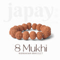 8 Mukhi Rudraksha Bracelet – Original Ganesha Beads for Wisdom, Clarity & Success. India’s Largest Pooja Accessories Brand - www.satvikstore.in 