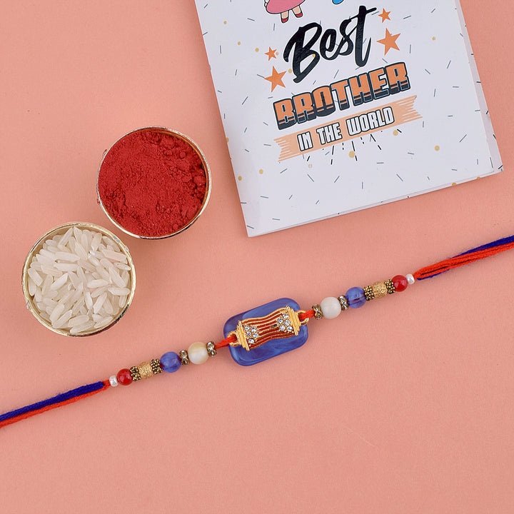 Beautiful designer Rakhi | India’s Largest Pooja Accessories Brand – www.satvikstore.in