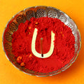 Brass Assorted Tilak Stamp Deity Ornament (Pack of 3), a set of three sacred brass stamps, each featuring different tilak designs for pooja and spiritual rituals. 
India’s Largest Pooja Accessories Brand – www.satvikstore.in 