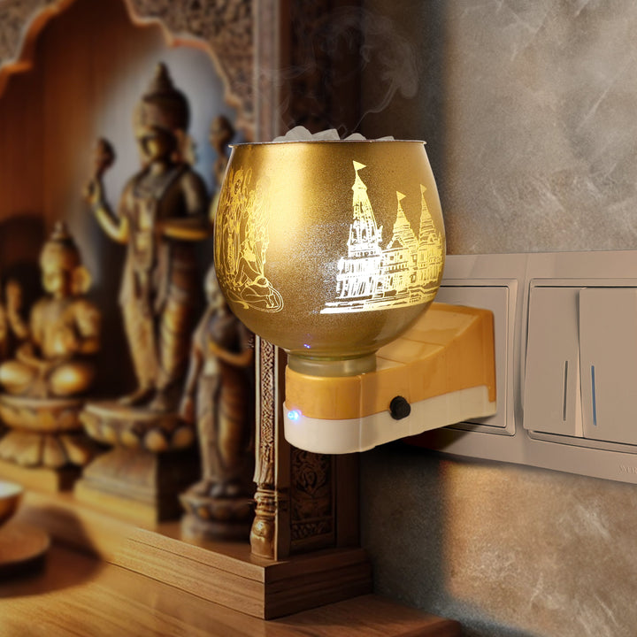 Shri Rama electric Kapoor Dani aroma burner and night lamp