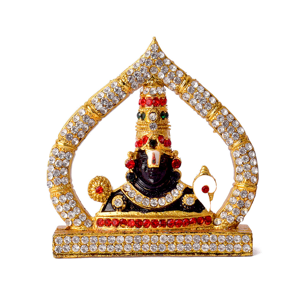 Metal Tirupati Balaji Idol Puja Store Online Pooja Items Online Puja Samagri Pooja Store near me www.satvikstore.in