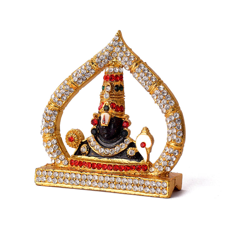 Metal Tirupati Balaji Idol Puja Store Online Pooja Items Online Puja Samagri Pooja Store near me www.satvikstore.in