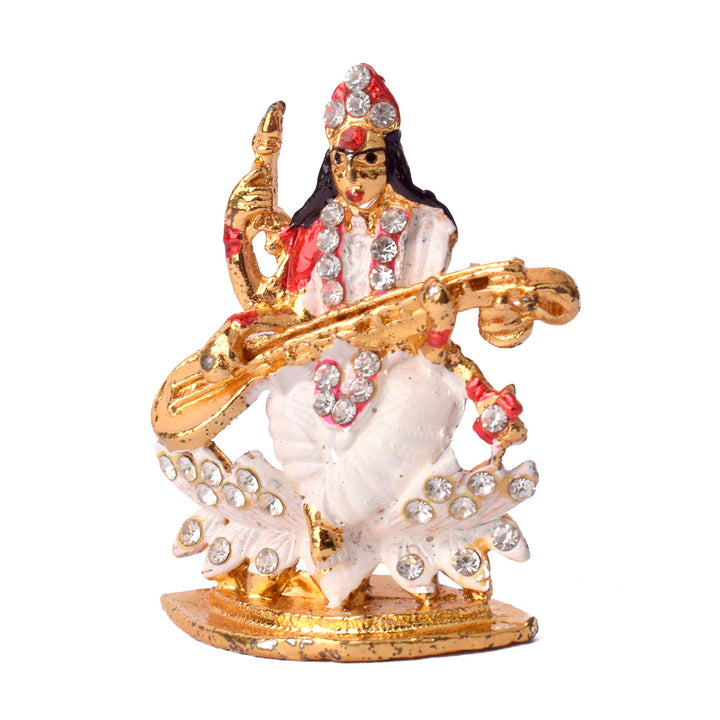 Saraswati Maa Idol Puja Store Online Pooja Items Online Puja Samagri Pooja Store near me www.satvikstore.in