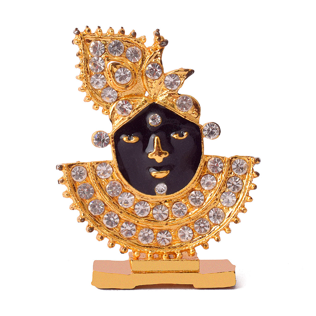 Bankey Bihari Face Only Idol Puja Store Online Pooja Items Online Puja Samagri Pooja Store near me www.satvikstore.in