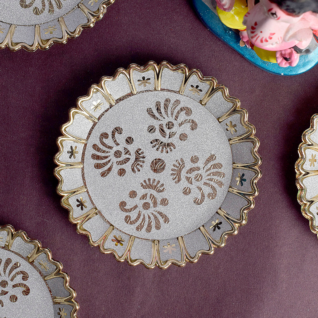 Bhog Plate (Pack of 4)