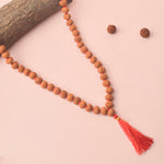 Semi Pathriya Rudraksha Mala 10-11mm