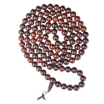 Certified 18mm 100% Original Authentic Pure Red Sandalwood Jap Mala (Andhra Pradesh)