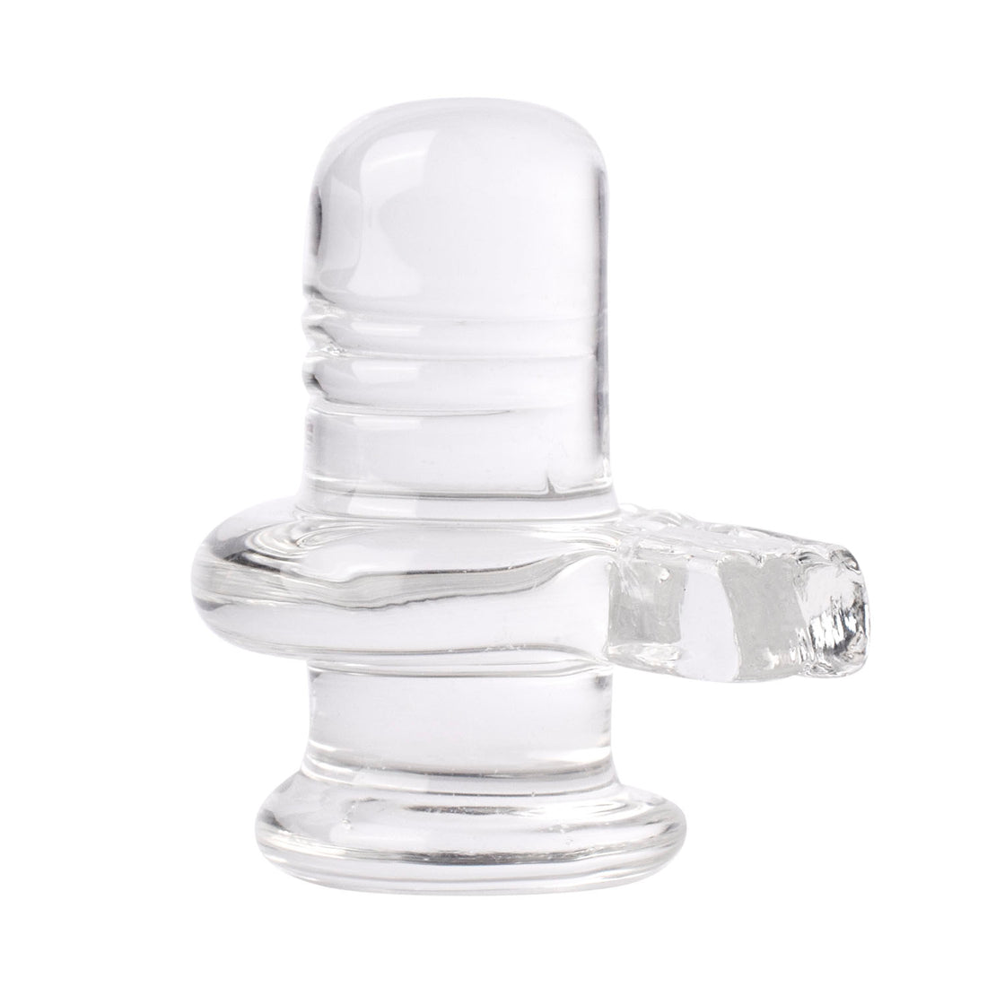 Sacred Sphatik Glass Shiva Lingam – Divine Energy Idol