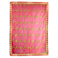 Traditional Mata Ki Chunri with intricate golden embroidery, ideal for Devi Puja, temple offerings, and festive occasions. Measuring 208 cm (82 inches) in length and 100 cm (39 inches) in height, this Chunri is crafted with rich golden patterns and a decorative border, making it a perfect offering for Navratri, Durga Puja, and religious ceremonies.

Explore Big Size Mata Ki Chunri, Devi Chunri for Puja, and more at Satvik Store for authentic spiritual products.