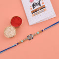 Designer Precious Single Rakhi India’s Largest Pooja Accessories Brand – www.satvikstore.in
