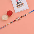Elegant Designer Rakhi with Crystal and Pearl Beads India’s Largest Pooja Accessories Brand – www.satvikstore.in
