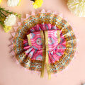 Festive Laddu Gopal Outfits featuring vibrant, embroidered poshak sets designed for Bal Krishna idols during religious celebrations. India’s Largest Pooja Accessories Brand – www.satvikstore.in
