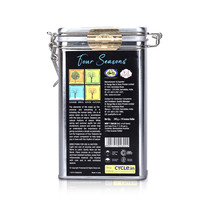 Four Seasons premium bambooless incense sticks