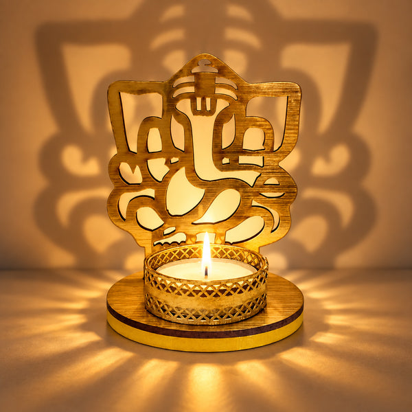 Lord Ganesha Shadow Diya