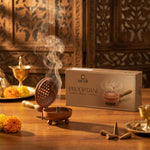 Herbal Hawan Cups with Smokey Dhoop Burner Combo