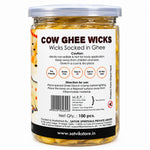 Pure Cow Ghee Wicks (Wax Free)
