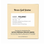 Auspicious Brass Lord Ganesha Statue