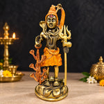 17.2 Inch Stunning Brass Decorative Shiva/Mahadev Idol