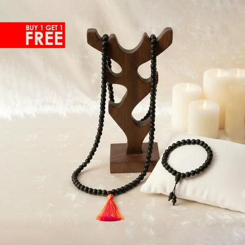 Karungali Mala 8mm Japa & Mind Clarity Govt Certified