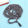 Hakik Jap Mala (Grey) – A Powerful Spiritual Mala for Stability, Protection, and Inner Peace. India’s Premium Hakik Jap Mala Store - www.satvikstore.in
