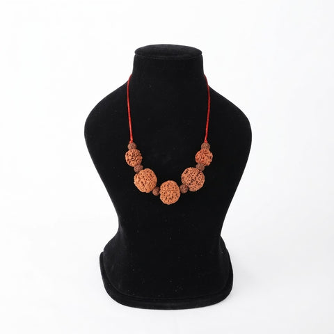 3 5 mukhi rudraksha health combination mala Nepal certified beads for wellness energy balance and healing. India’s Premium Rudraksha Jap Mala Brand - www.satvikstore.in