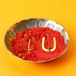 Brass U Shape Tilak Stamp Deity Ornament