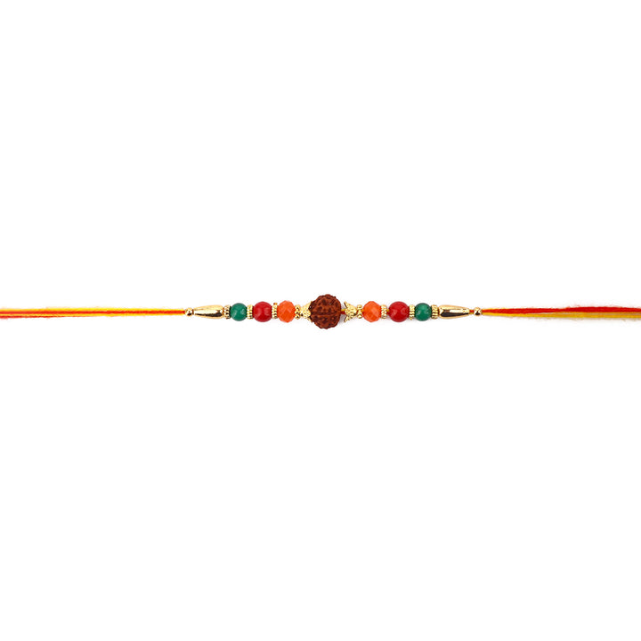 Browse our exclusive collection of Rakhi online 2023. Choose a stunning Rakhi set of 2 for your beloved brother, bhaiya, or bhai. Discover designer Rakhi and beautiful Rakhi options. Send Rakhi and Rakhi combos abroad with ease. Explore Indian Rakhi and find the perfect Rakhi gift at SatvikStore.in."