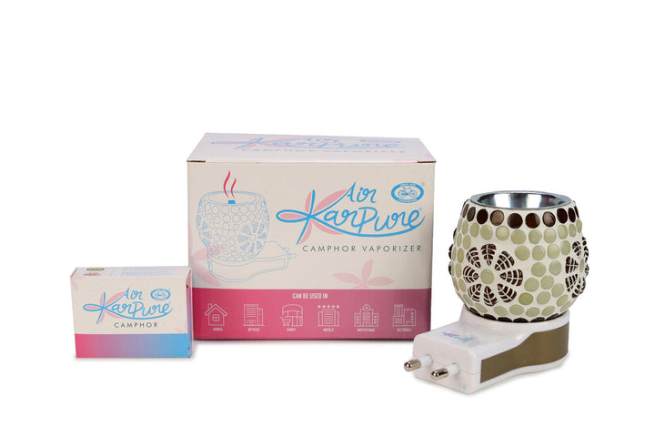 Premium camphor vaporizer diffuser for home fragrance
