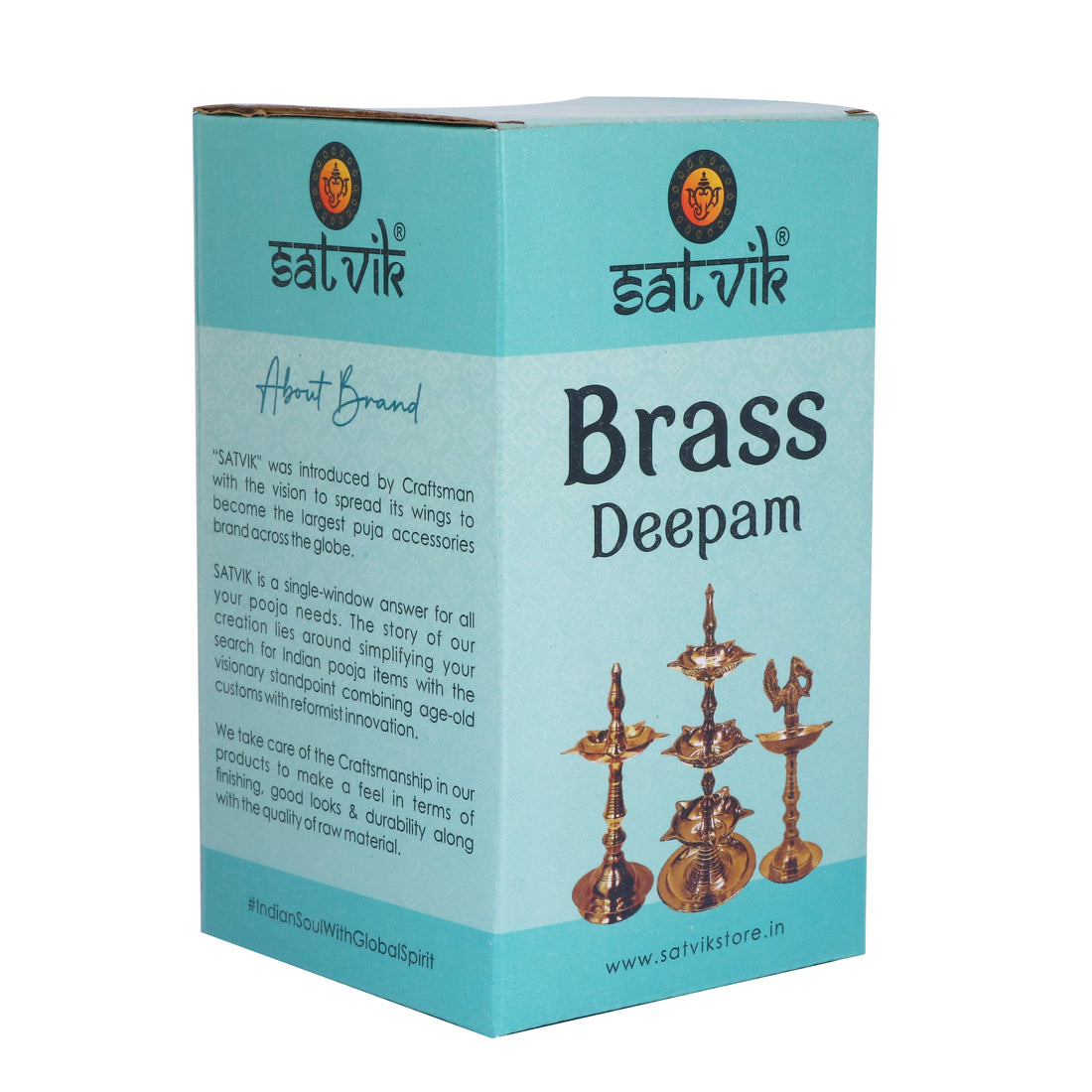 12 Inch Brass Peacock Kerala Diya