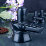Black Stone Shivling (8cm)